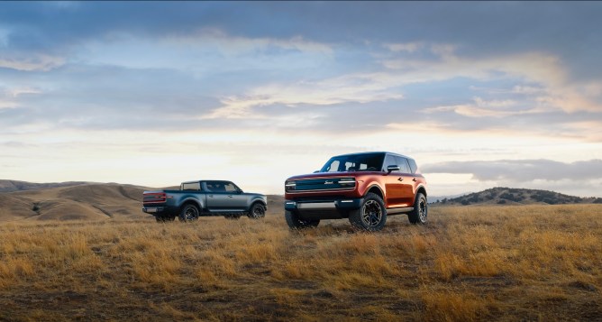 Scout Motors’ latest next-generation electric vehicles will introduce satellite connectivity.